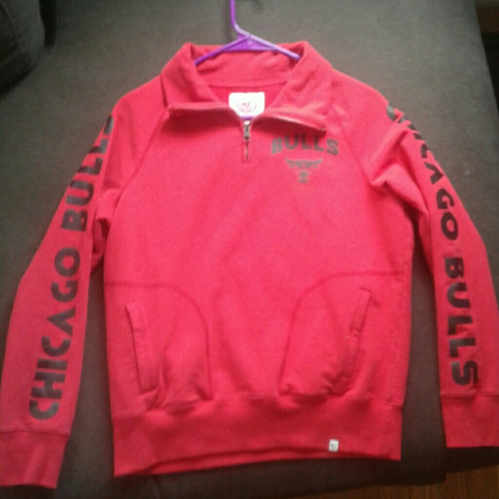 Chicago bulls 1/4 zip sweatshirt